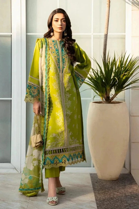 Sapphire IZ-06 Embroidered lawn 3pc