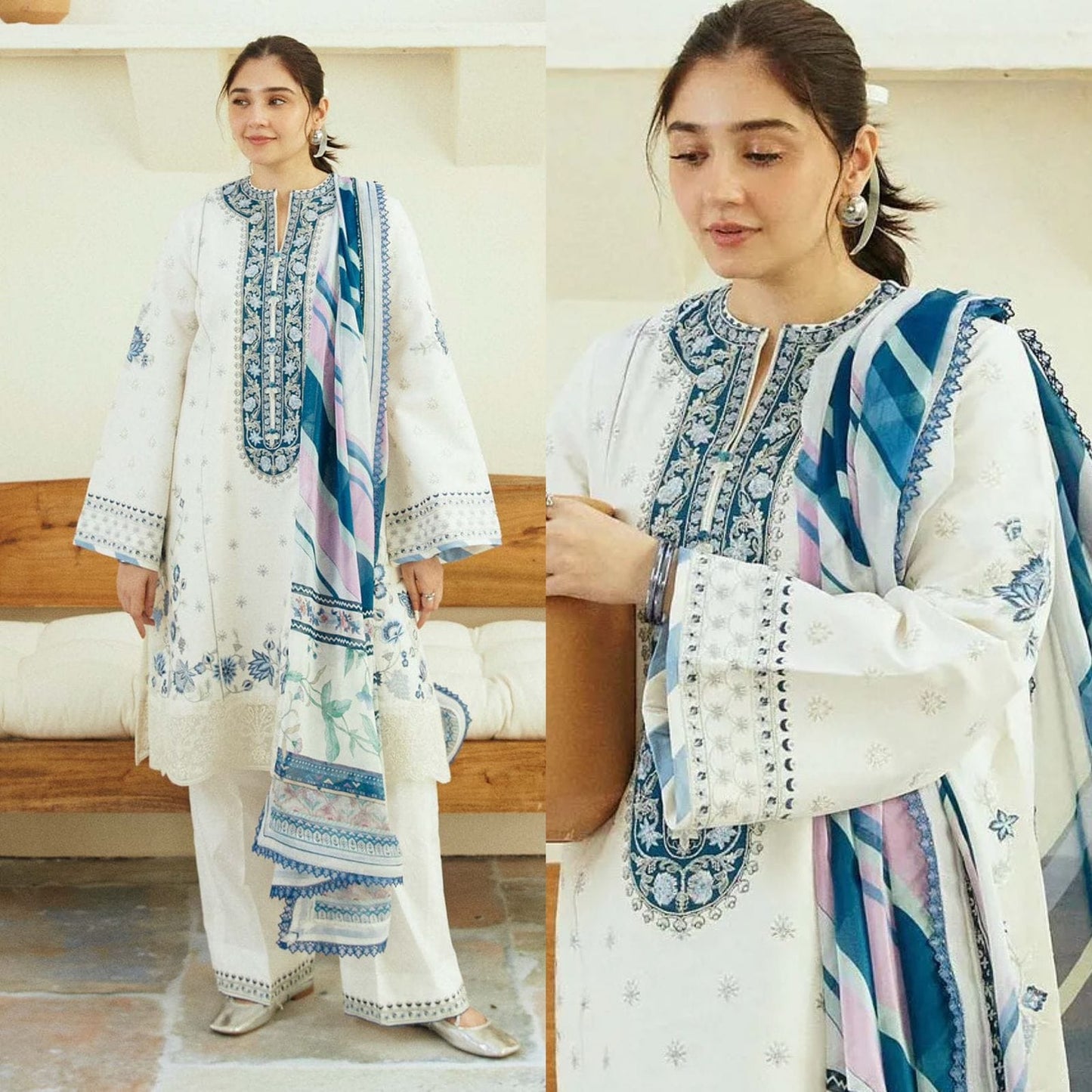 Eid Collection COCO-06 Lawn Embroidered 3Pc
