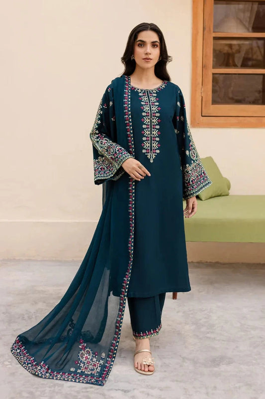 Sapphire SP-29 Embroidered Dhanak 3pc