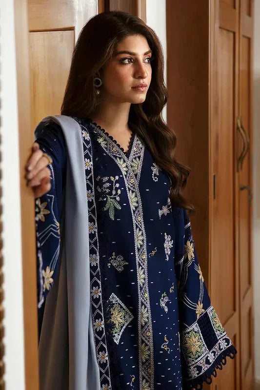 Eid Collection COCO-234 Dhanak Embroidered 3Pc