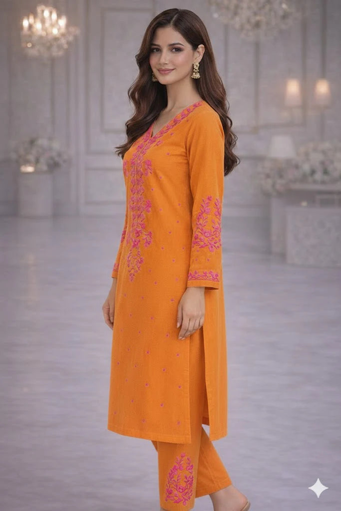 Izel D-313 Lawn Embroidered 2Pc
