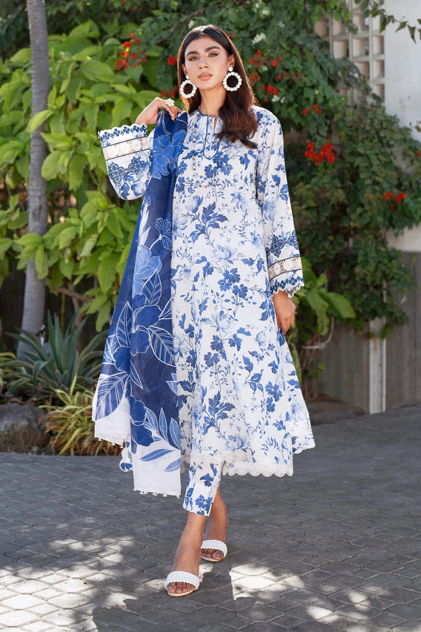 Sapphire D-2117 Khaddar Printed 3pc