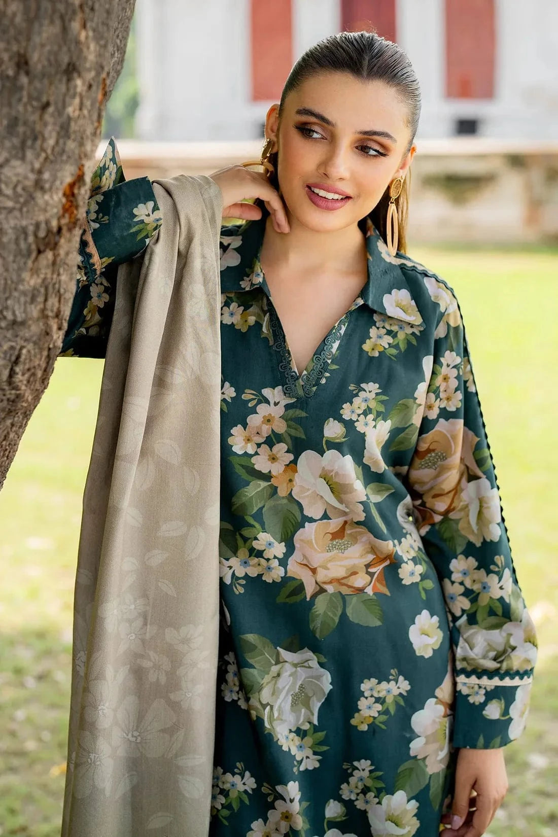 Baroque D-790 Printed Lawn 3pc