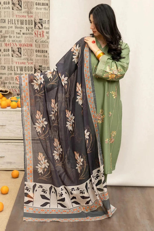 Urge UR-721 Lawn Embroidered 3pc