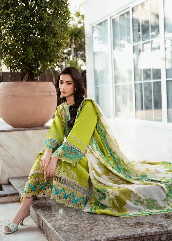 Sapphire IZ-06 Embroidered lawn 3pc