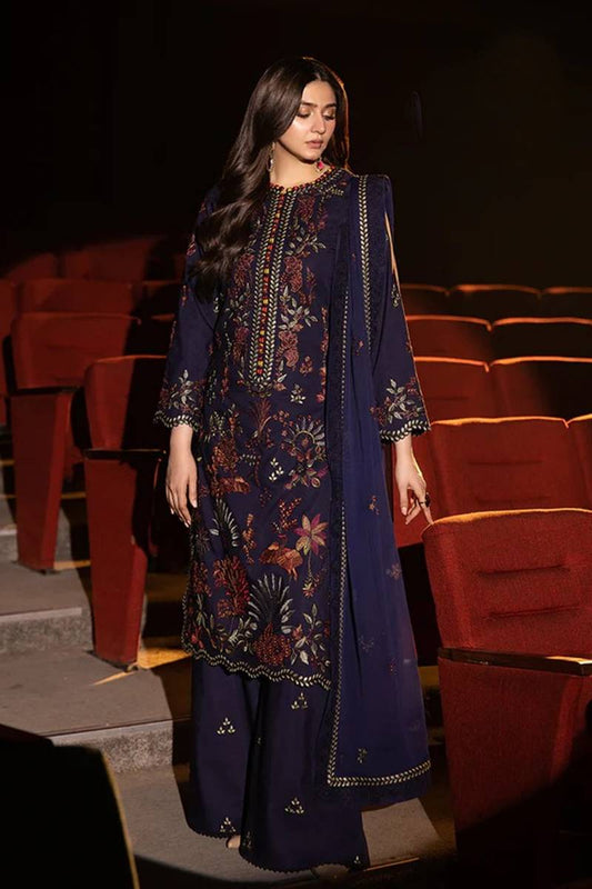 Sapphire Aj-31 Embroidered Dhanak 3pc