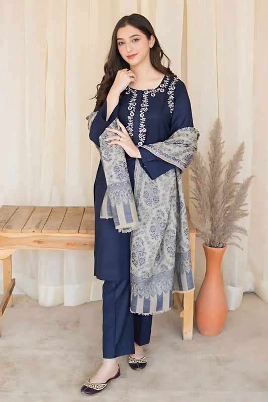 Sapphire SC-841 Blue Embroidered Lawn 3pc