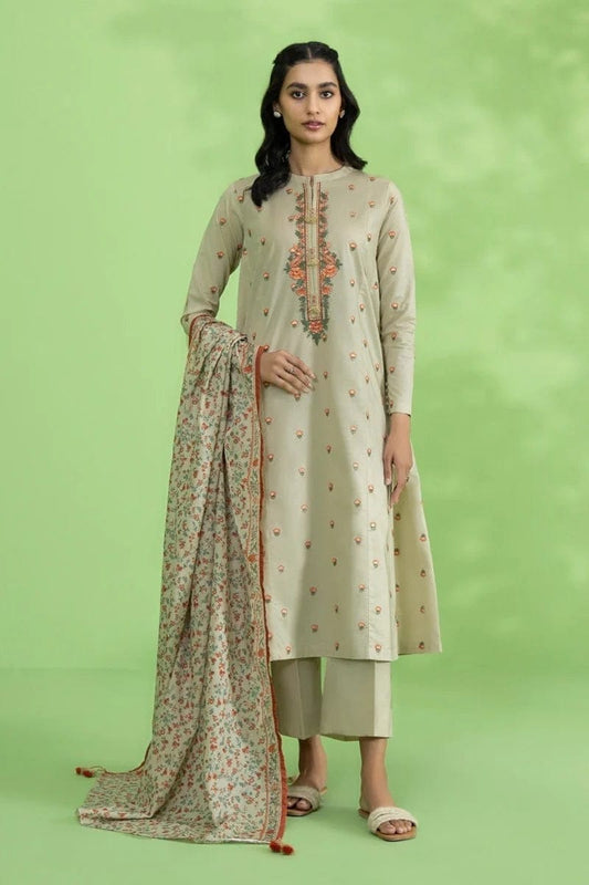 Sapphire SPW-762 Embroidered Dhanak 3pc Wt