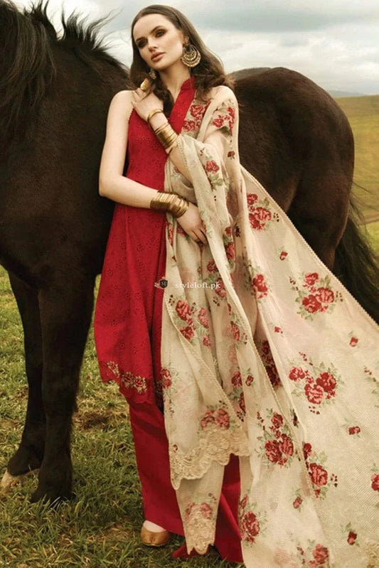 Zarashahjahan Coco-46 Embroidered Lawn 3pc