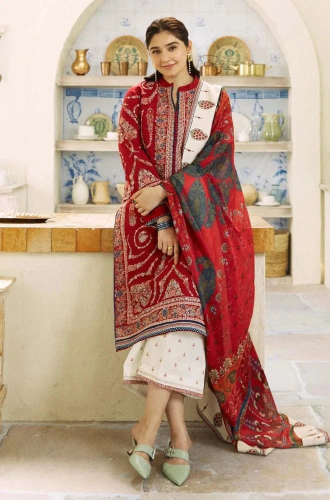 Eid Collection COCO-10 Dhanak Embroidered 3Pc Wt