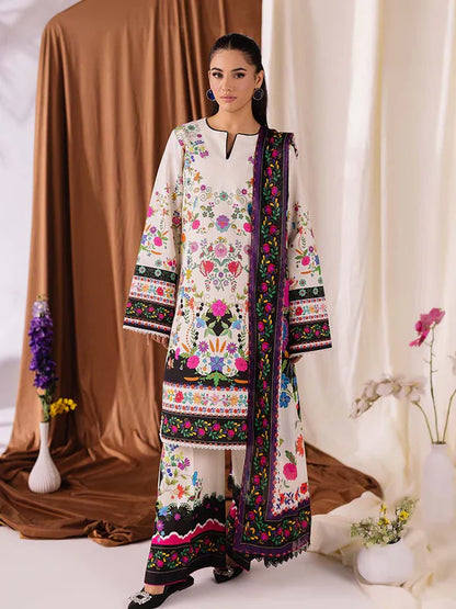 Coco by zarashahjahan D-295 Lawn Printed 3pc