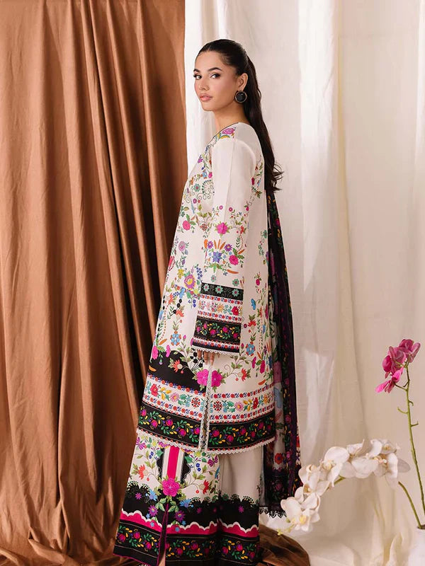 Coco by zarashahjahan D-295 Lawn Printed 3pc