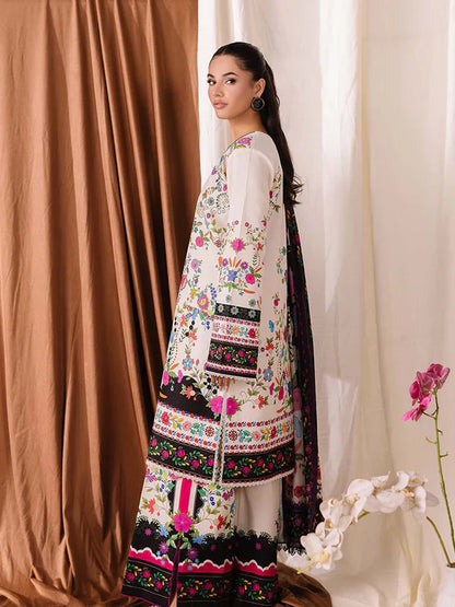 Coco by zarashahjahan D-295 Lawn Printed 3pc