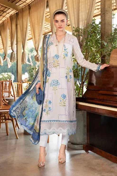 Sapphire SP-712 Lawn Embroidered 3pc