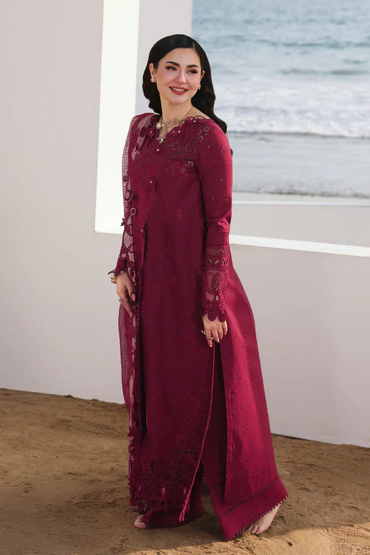 Qalamkar QL-308 Lawn Embroidered 3Pc