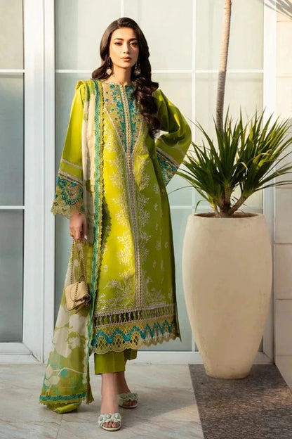 Sapphire IZ-06 Embroidered lawn 3pc