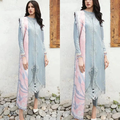 Jazmin JZ -05 Embroidered Lawn 3pc