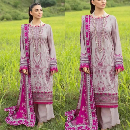 Jazmin JZ -07 Embroidered Dhanak  3pc