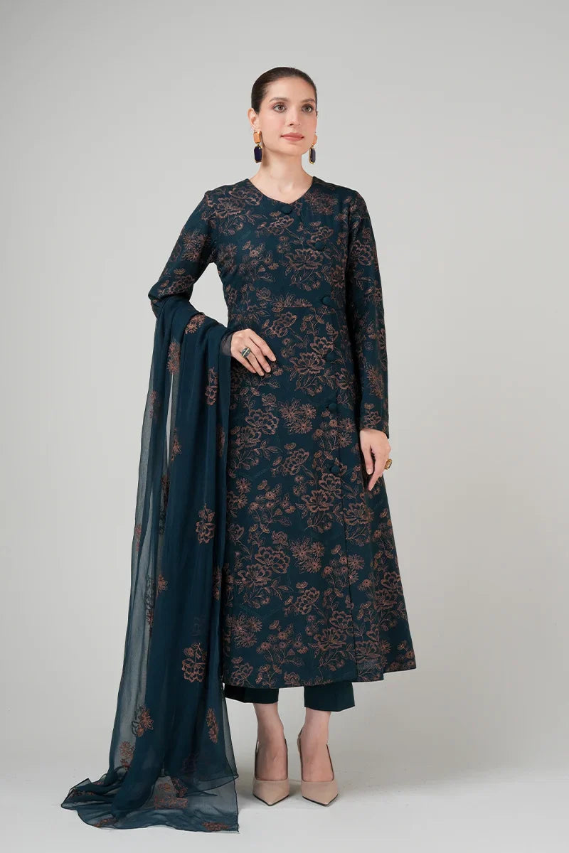 Bareeze Embroidered lawn 3pc D-266