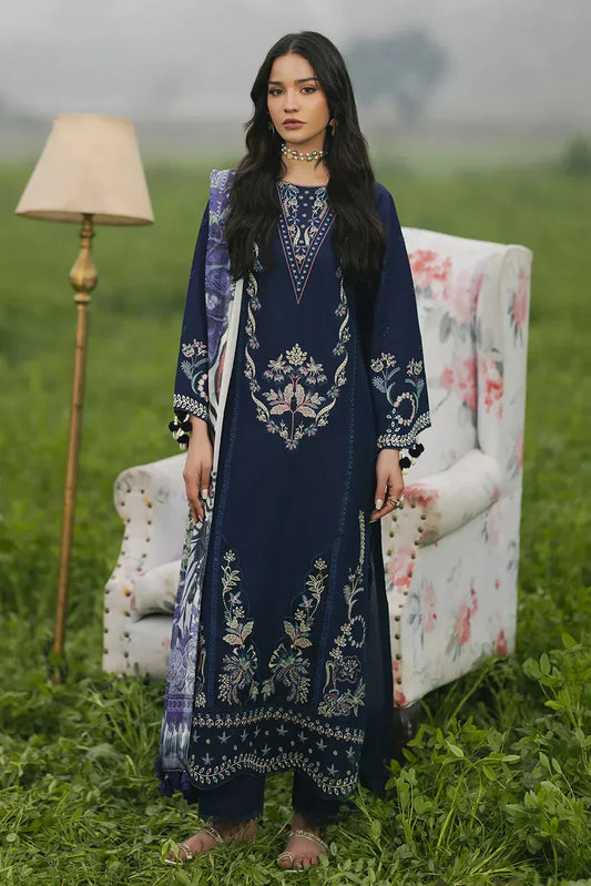 Izel D-282 Embroidered Lawn 3pc