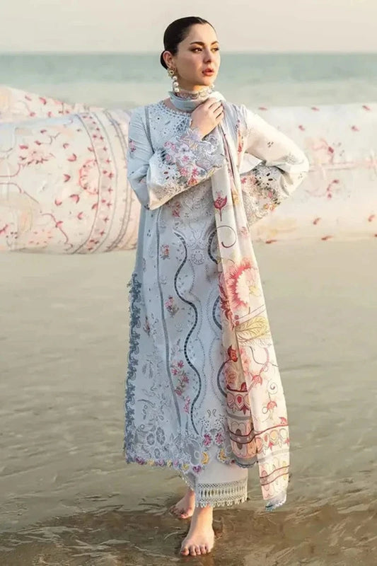 Sapphire QL-1035 Embroidered lawn 3pc