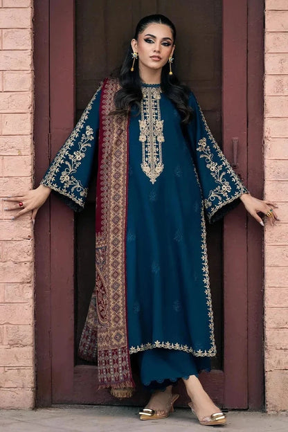 Eid Collection COCO-145 Dhanak Embroidered 3Pc Wt