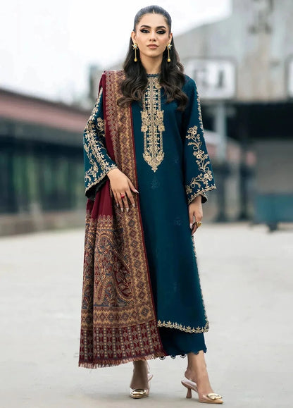 Eid Collection COCO-145 Dhanak Embroidered 3Pc Wt