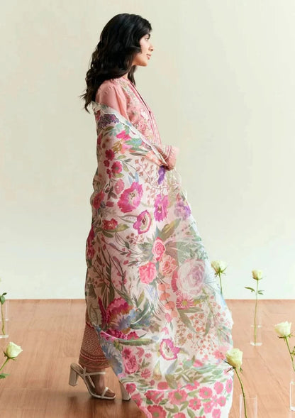 Sapphire D-150 Embroidered Dhanak 3pc