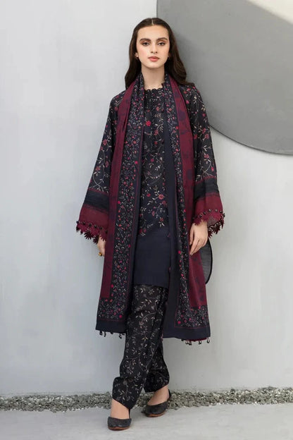 Sapphire D-801 Khaddar Printed 3pc