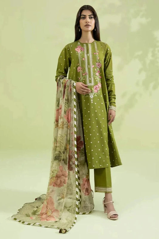 Sapphire SP-01 Embroidered Dhanak 3pc