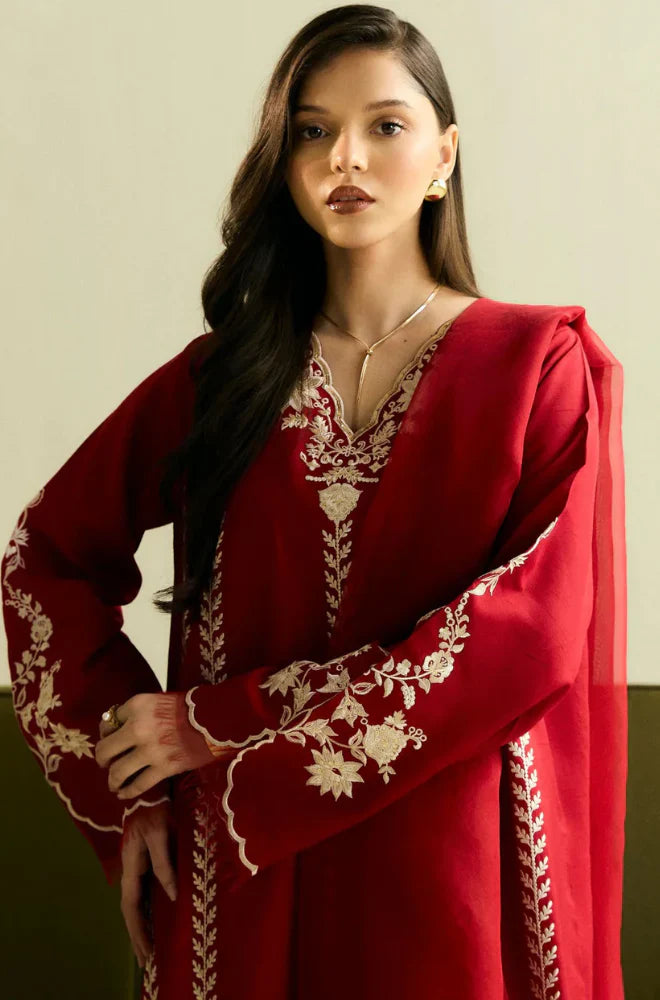 Eid Collection COCO-211 Dhanak Embroidered 3Pc