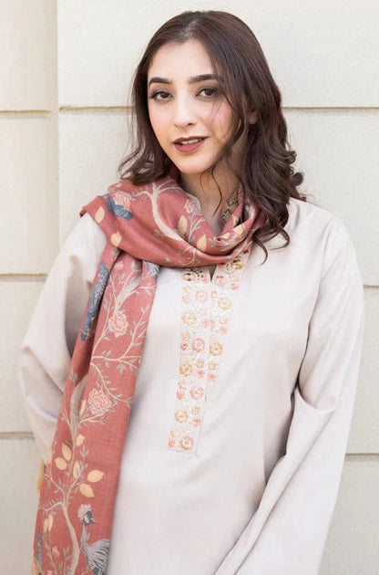 Sapphire D-189 Embroidered Dhanak 3pc