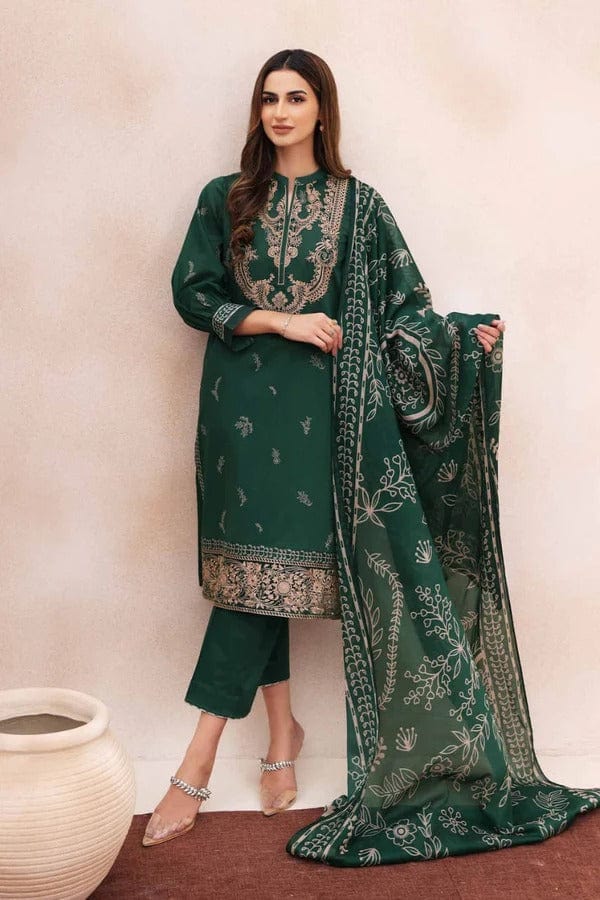 Sapphire SP-758 Embroidered Dhanak 3pc