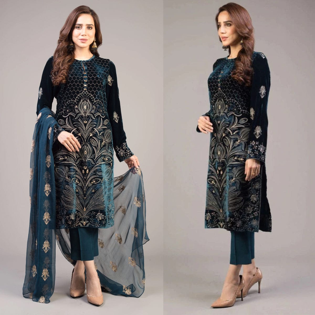 Bareeze D-29 Embroidered Lawn 3pc