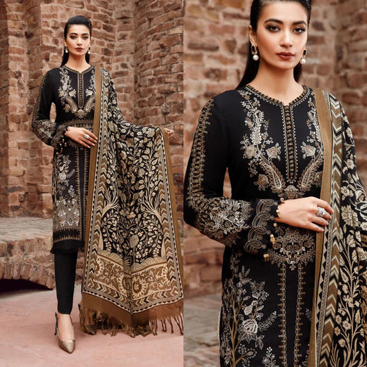 CC-113 Embroidered Lawn 3pc