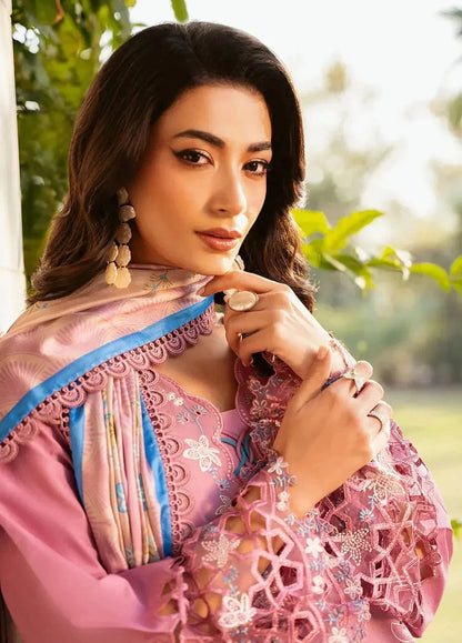 Binilyas D-143 Dhanak Embroidered 3Pc Wt