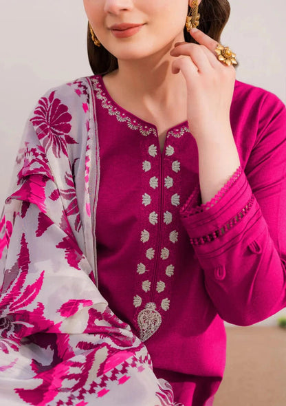 Eid Collection COCO-163 Dhanak Embroidered 3Pc Wt