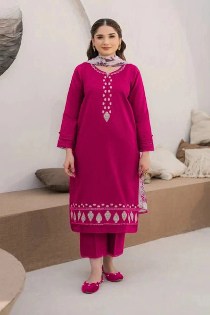 Eid Collection COCO-163 Dhanak Embroidered 3Pc Wt