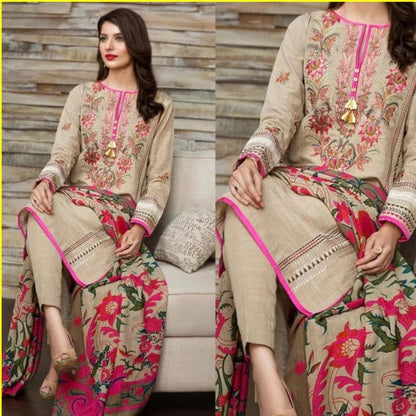 SC-16701 Embroidered Dhanak 3pc Wt