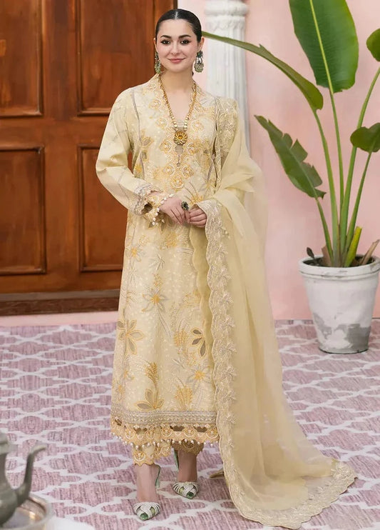 Sapphire D-66 Dhanak Embroidered 3Pc Wt