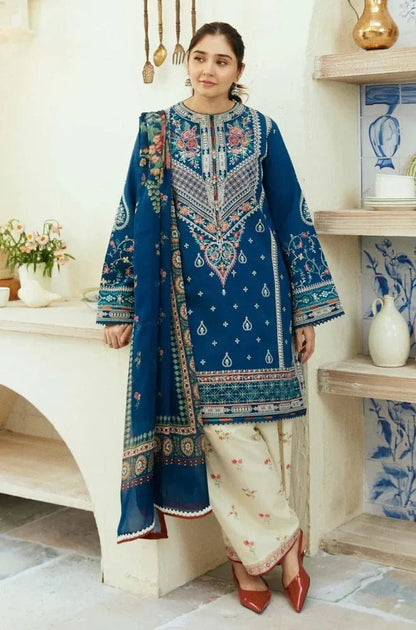 Eid Collection COCO-12 Dhanak Embroidered 3Pc