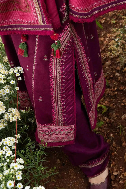 Sapphire Coco-97 Embroidered Dhanak 3pc