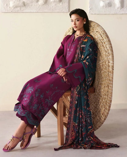 Alizee Embroidered lawn 3pc Iz-267