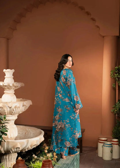 Ac-156 Shamooz Silk Printed 3pc Wt