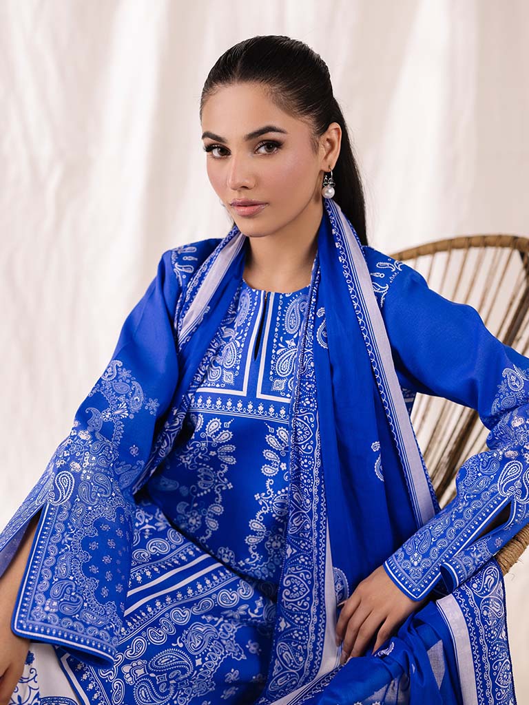 Coco by zarashahjahan D-294 Lawn Printed 3pc