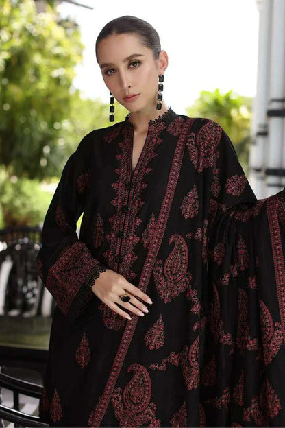 Bareeze Embroidered lawn 3pc D-196
