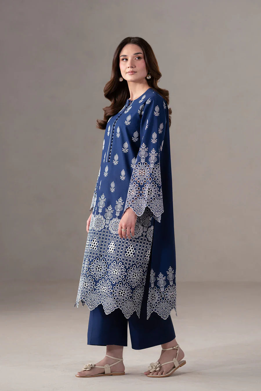Cross Stitch CS-256 Embroidered Lawn 2pc