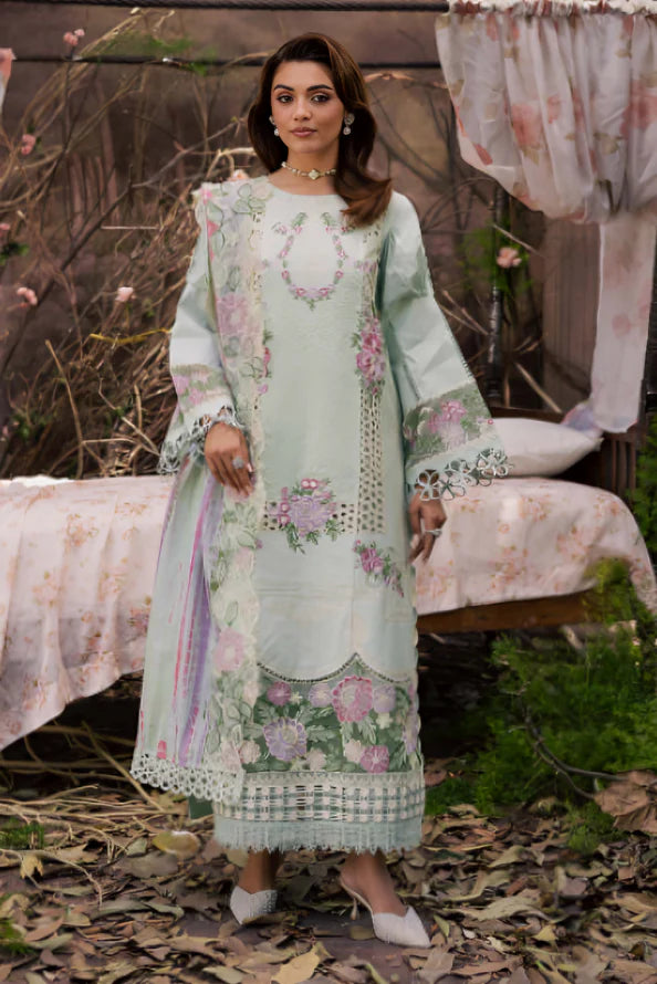 EID Collection Parishay Embroidered lawn Three Piece D-271