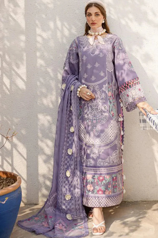 Parishay D-283 Embroidered Lawn 3pc