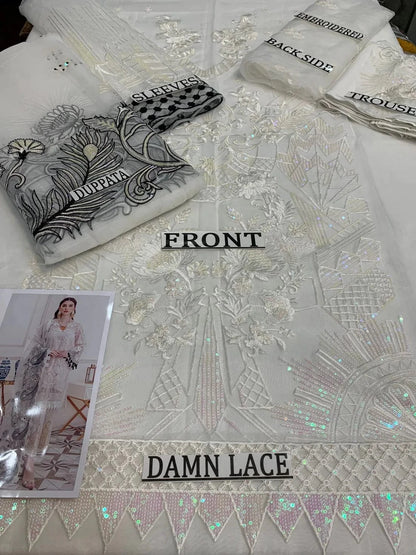 Eid Collection COCO-48 Dhanak Embroidered 3Pc Wt